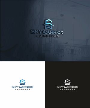 SkyWarrior Landings | Logo Design by Dave Paresh