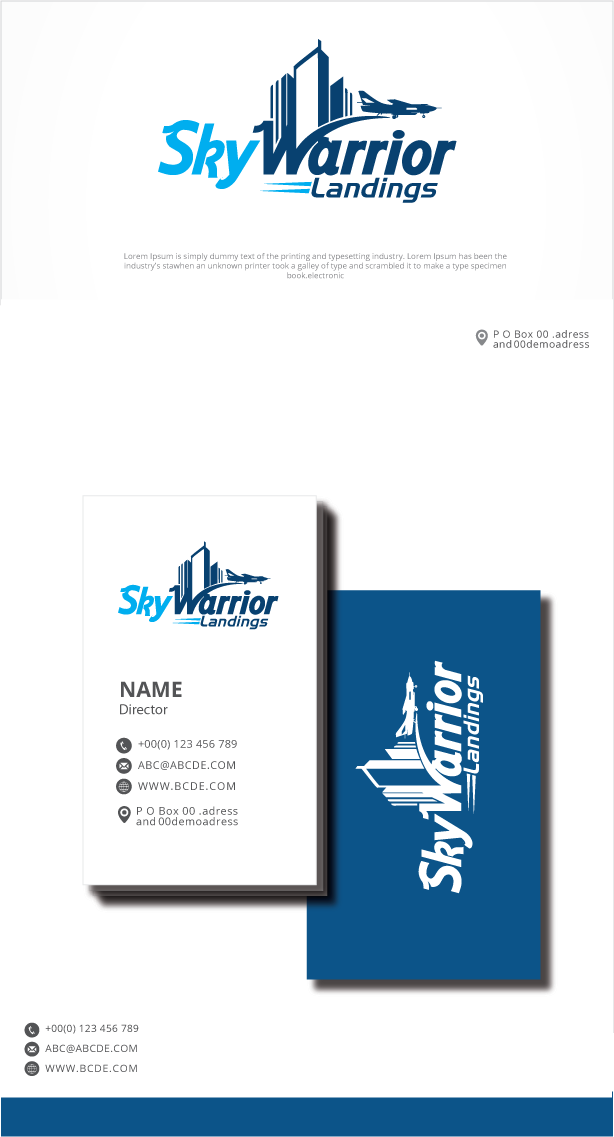 Design de Logo par graphicevolution pour Skywarrior Inc | Design #26129658