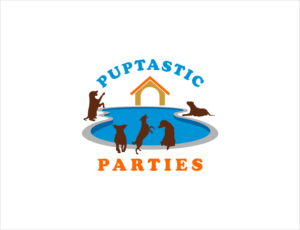 Puptastic Parties | Logo Design by BNdesigner