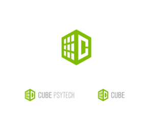 Company logo has CUBE PSYTECH and just CUBE with an underling meaning of a modern lifestyle brand | Logo Design by bluejet