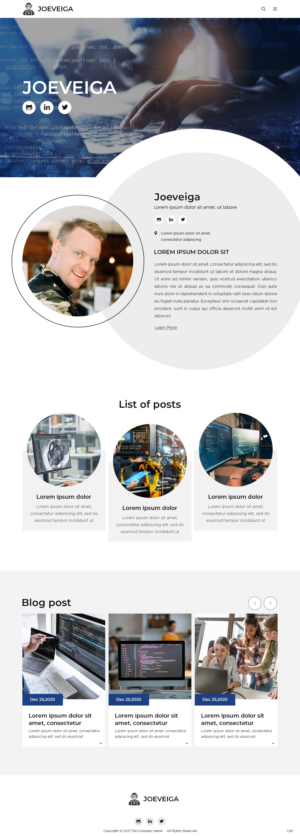 Web Design by pb for this project | Design: #26124312