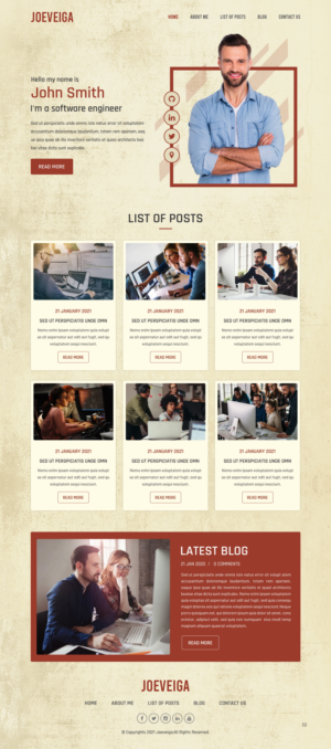Web Design by pb for this project | Design: #26124313
