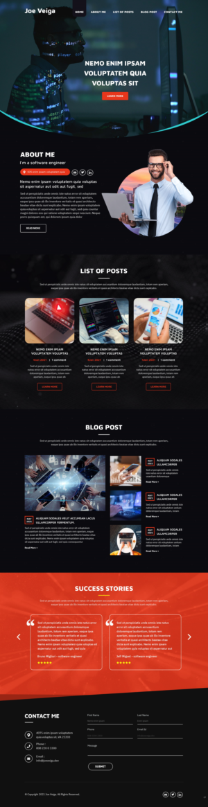 Web Design by pb for this project | Design: #26124316