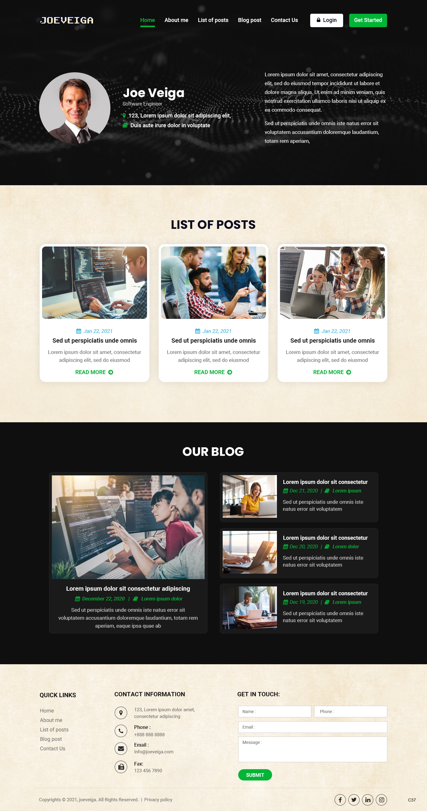 Web Design by pb for this project | Design #26124318