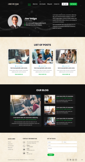 Web Design by pb for this project | Design: #26124318