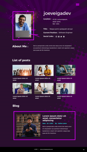 Web Design by pb for this project | Design: #26124324