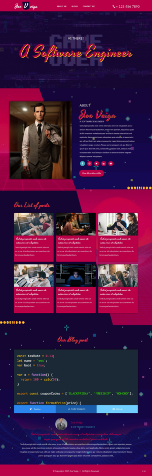 Web Design by pb for this project | Design: #26130351