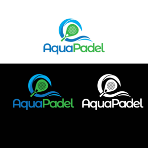 AquaPadel | Logo Design by Finley Johnson
