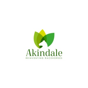 Main (Akindale). Tagline (Reinventing Racehorses) | Logo Design by DoMadic