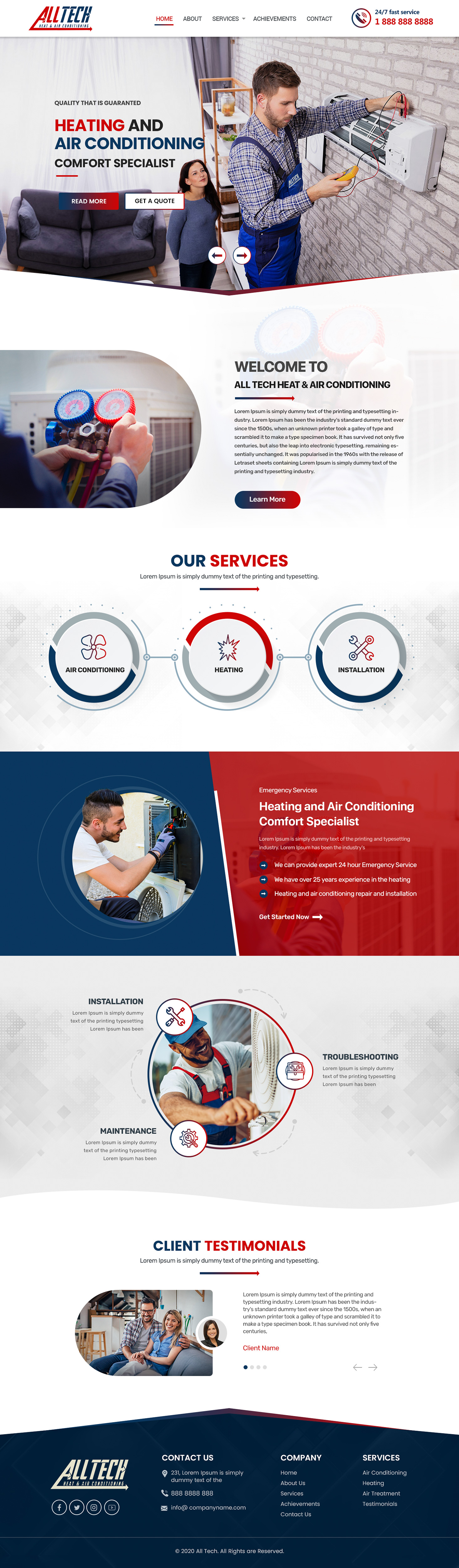 Web Design by Shijo John for this project | Design #26124570