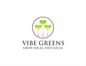 Vibe Greens - Grow local, feed local | Logo-Design von BNdesigner