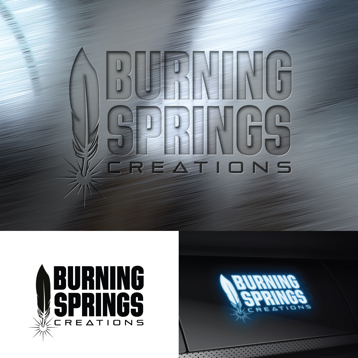 Logo Design by Sergio Coelho for Burning Springs Creations | Design #26125237
