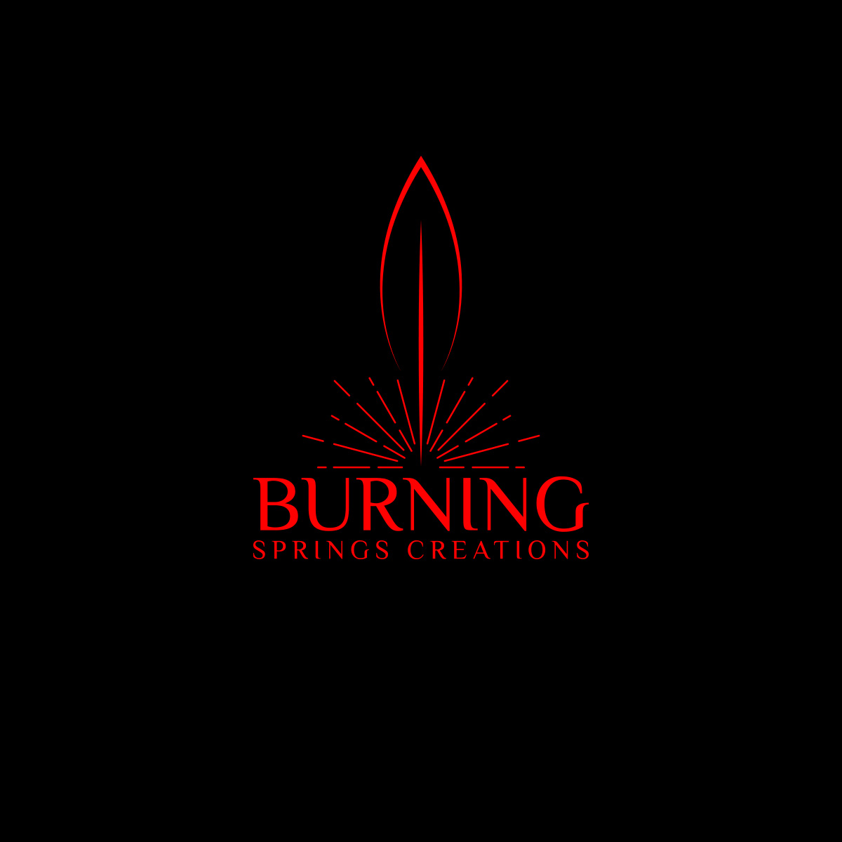 Logo Design by DesignDUO for Burning Springs Creations | Design #26121645