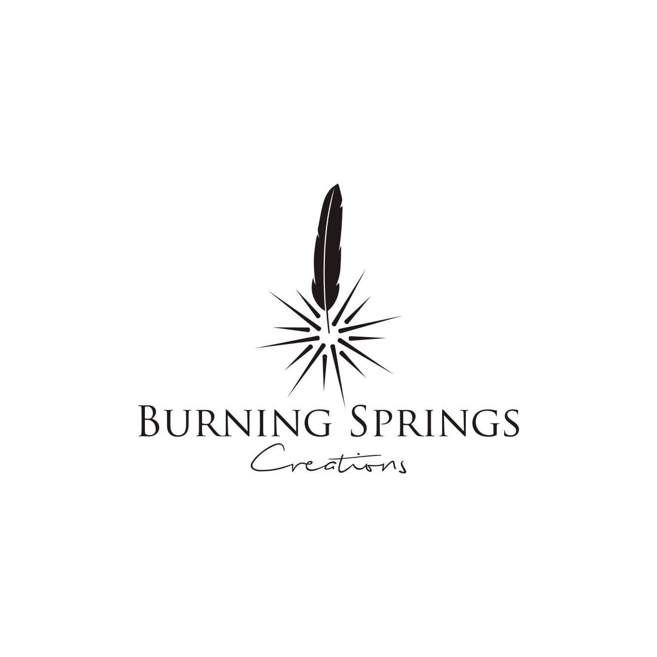 Logo Design by Magic of Art for Burning Springs Creations | Design #26122590
