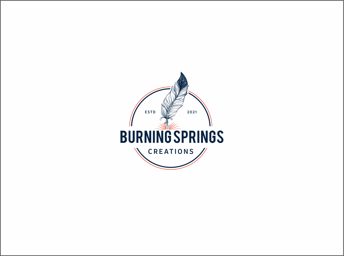 Logo-Design von Gree™ für Burning Springs Creations | Design #26120999