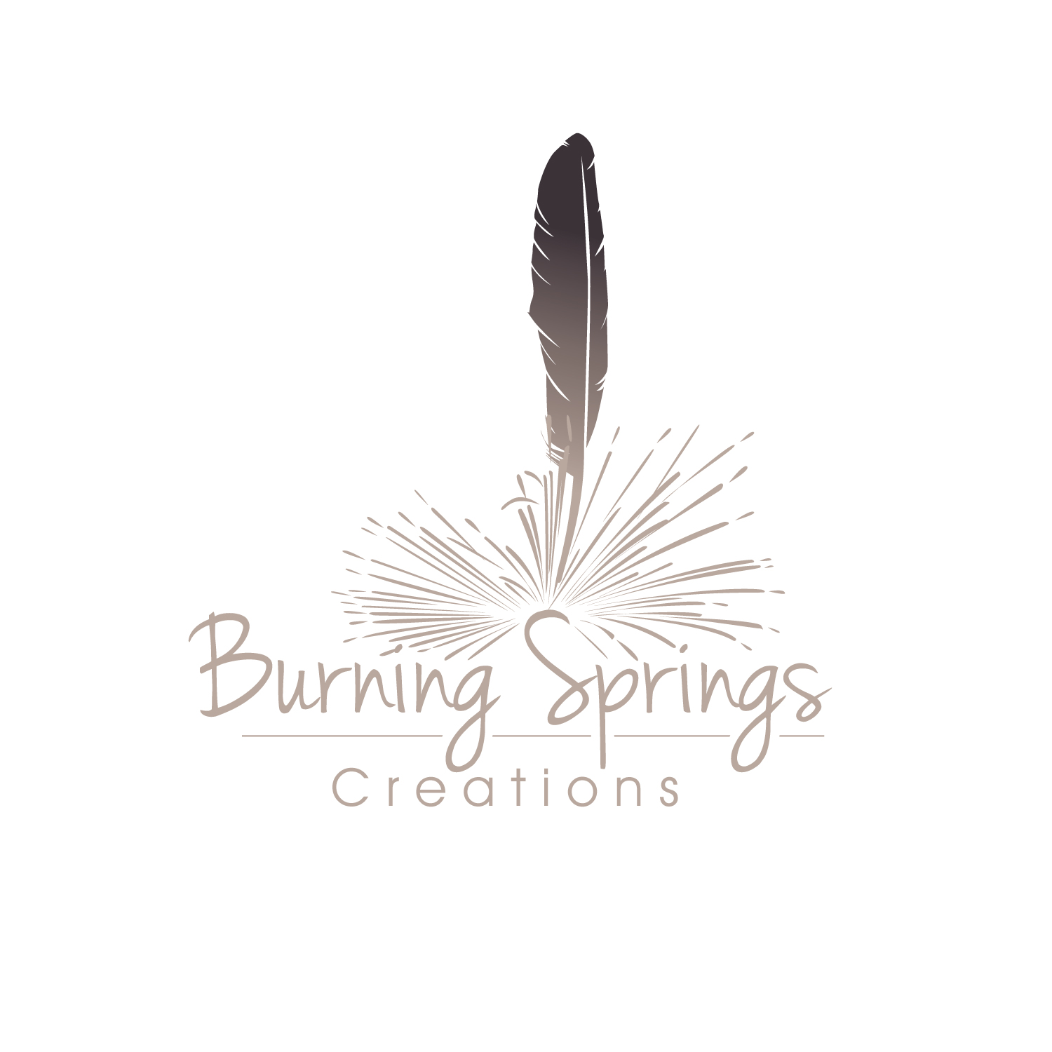 Logo Design by GODDREAMCREATION for Burning Springs Creations | Design #26124252