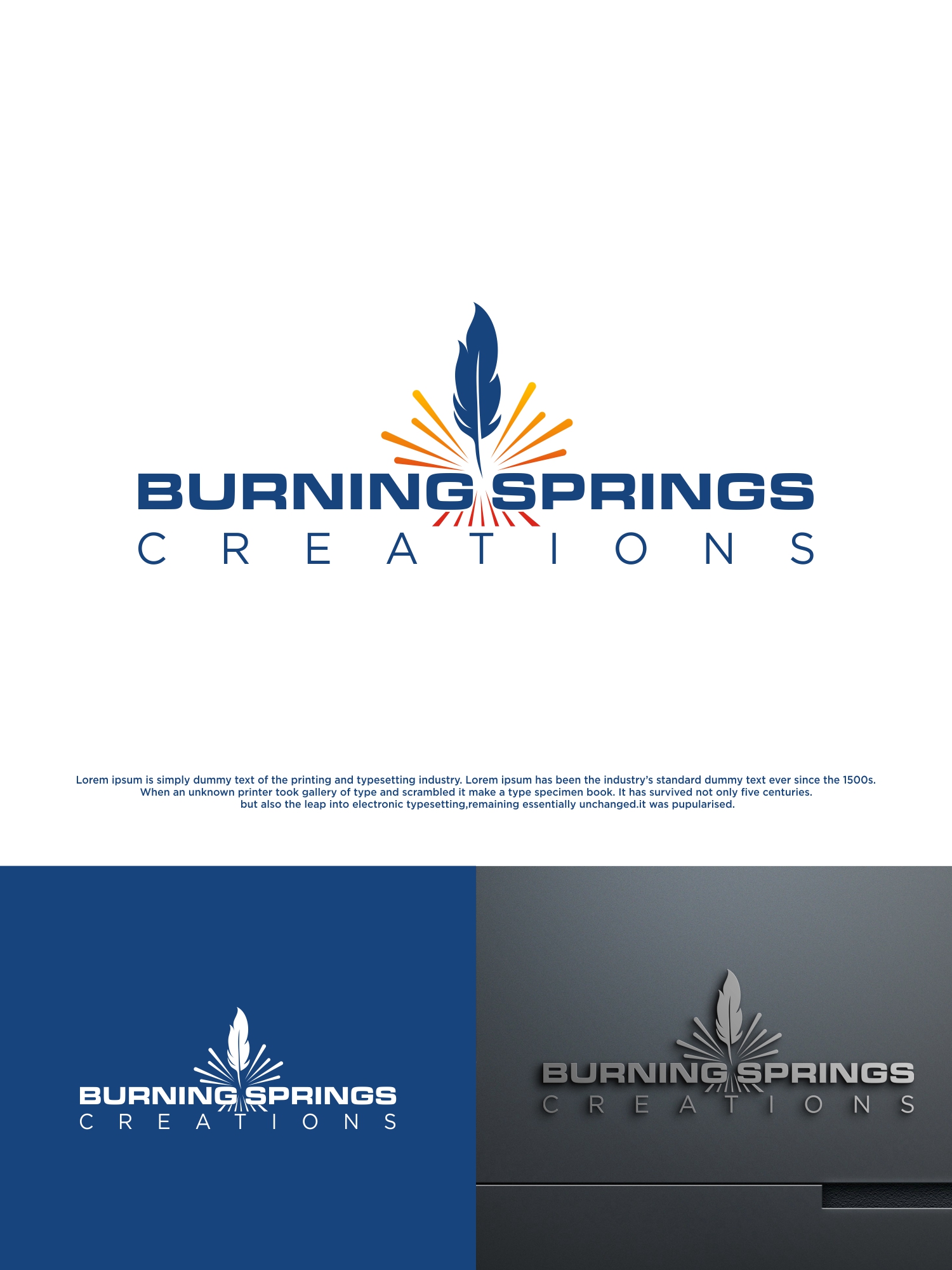 Design de Logo par 2662 DESIGN pour Burning Springs Creations | Design #26124068