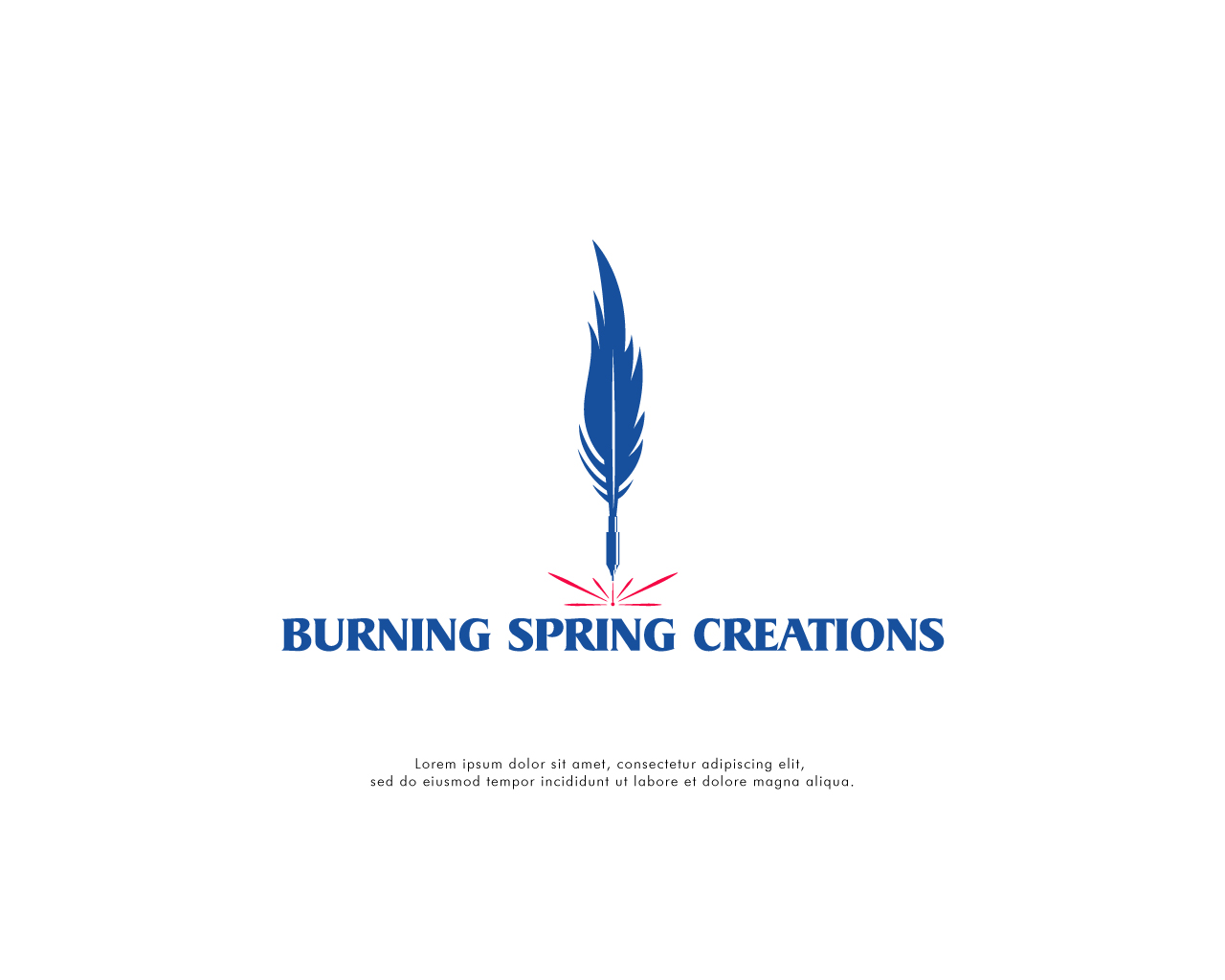 Design de Logo par Ara Studio pour Burning Springs Creations | Design #26122074