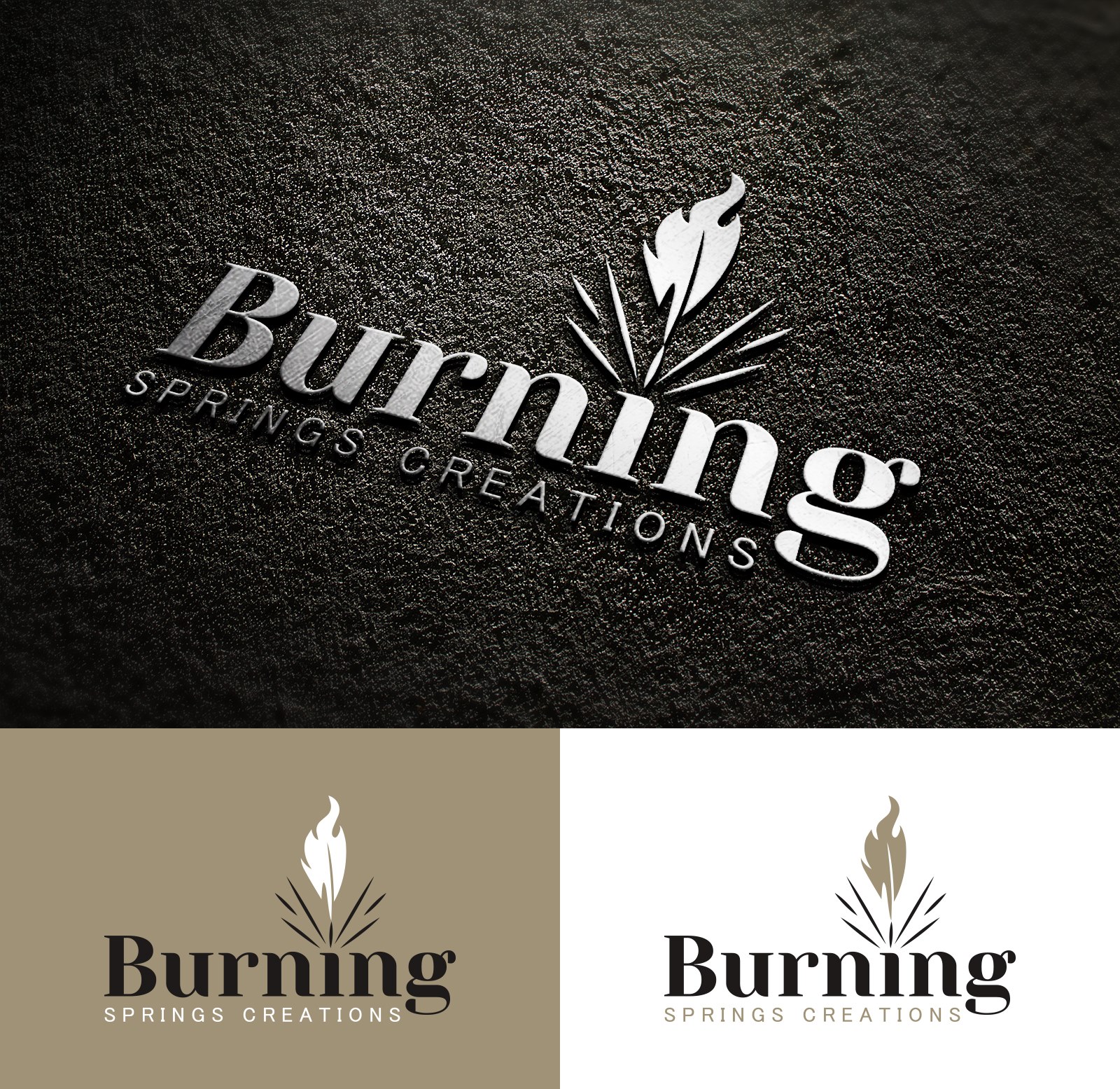 Design de Logo par u2square pour Burning Springs Creations | Design #26124966