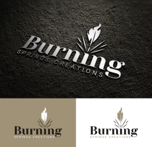 Logo-Design von u2square für Burning Springs Creations | Design #26124966