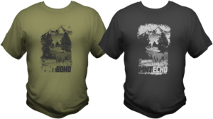 Mtn Echo | Mountain Collection | T-Shirt-Design von bacujkov