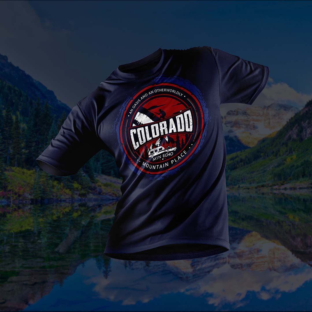 T-Shirt-Design von Yafi Mridha für MtnEcho | Design #26157970