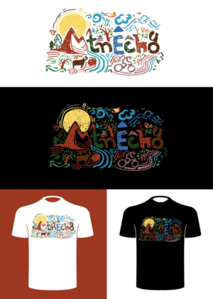 T-shirt Design by ally designs for MtnEcho | Design: #26144180