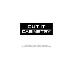 CUT IT CABINETRY | Logo Design by Ara Studio
