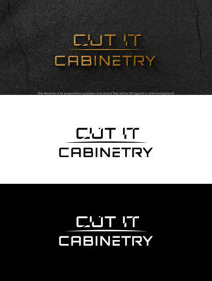 CUT IT CABINETRY | Logo Design by lnb...
