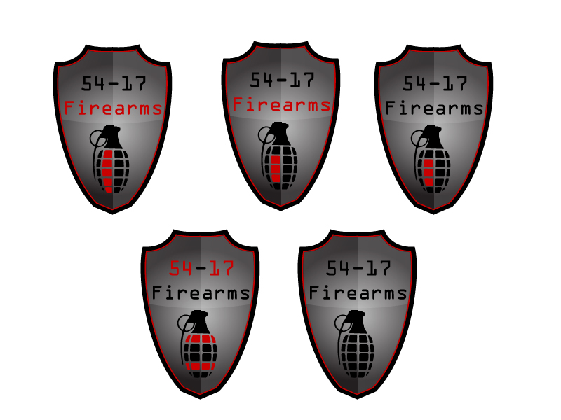 Logo Design by ProLance (Bogdan) for 54-17 Arms, LLC | Design #3214826