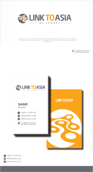 Logo Design by graphicevolution for Link to Asia  | Design: #26152929