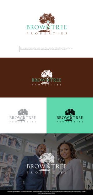 Browntree Properties | Logo Design by Kim Ji