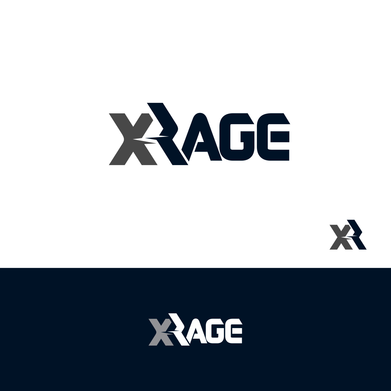 Diseño de Logo por Walloker para X-Rage | Diseño #26130886