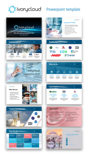 IvoryCloud PowerPoint & Letterhead Template | PowerPoint Design by joseborgesbarboza 2