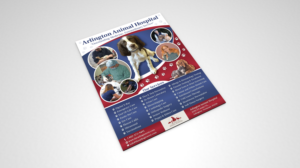 Arlington Animal Hospital brochure | Grafik-Design von Rickyy
