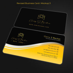Design de Carte de Visite par Expert Designer pour "Gary S. Becker, Inc." | Design : #26164854