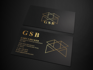 Design de Carte de Visite par Tripti Ranjan Gain pour "Gary S. Becker, Inc." | Design : #26134078