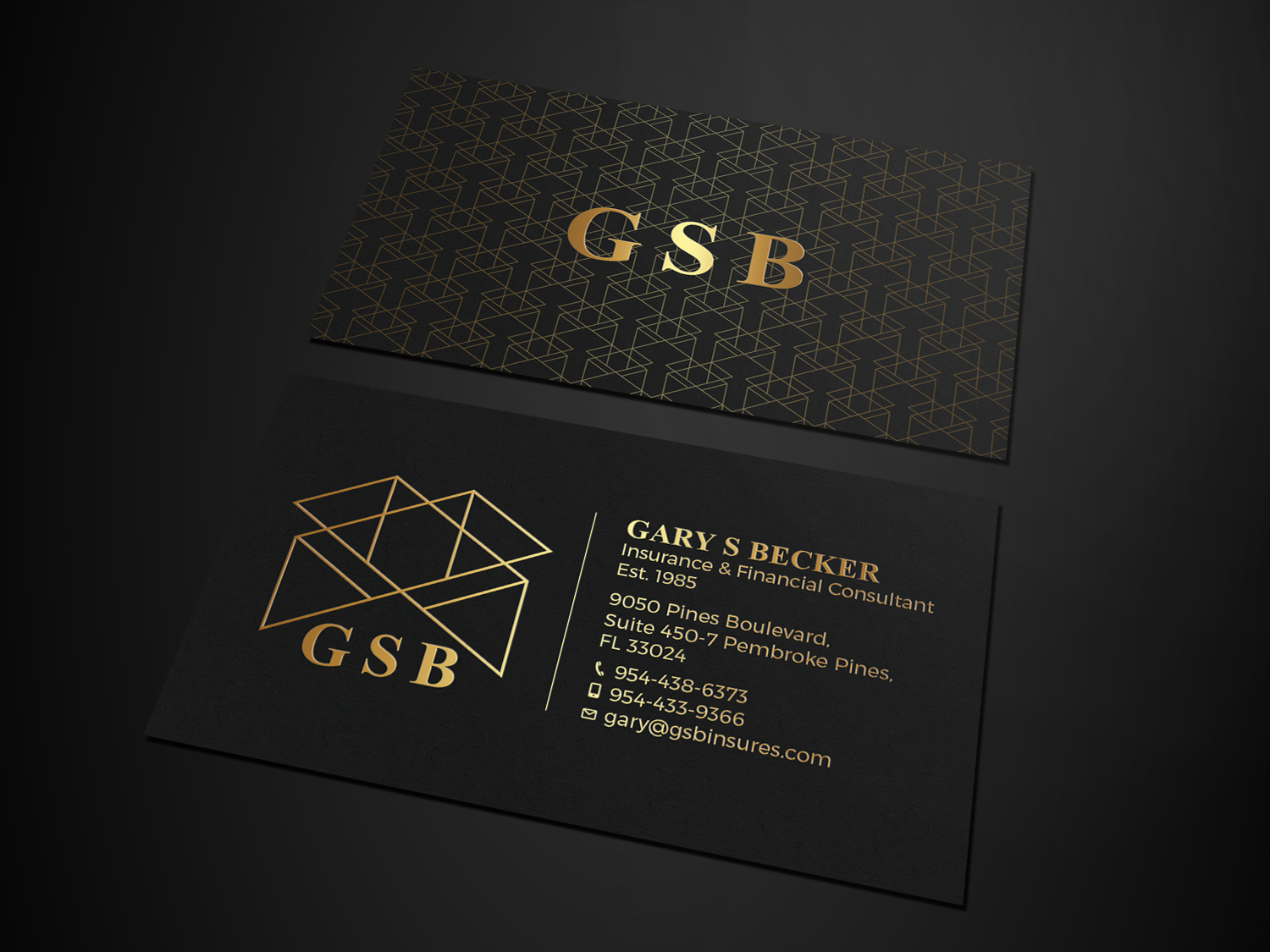 Design de Carte de Visite par Tripti Ranjan Gain pour "Gary S. Becker, Inc." | Design #26134080