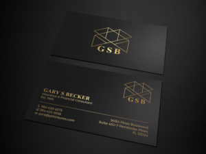 Design de Carte de Visite par Tripti Ranjan Gain pour "Gary S. Becker, Inc." | Design : #26134083