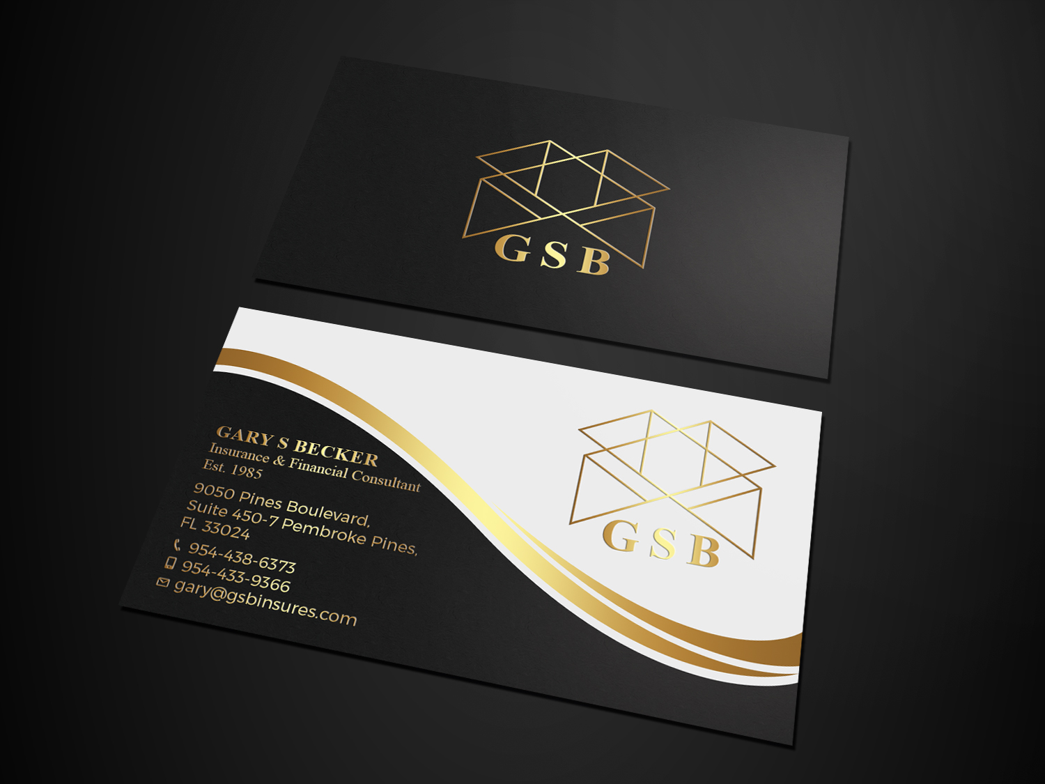 Design de Carte de Visite par Tripti Ranjan Gain pour "Gary S. Becker, Inc." | Design #26134084