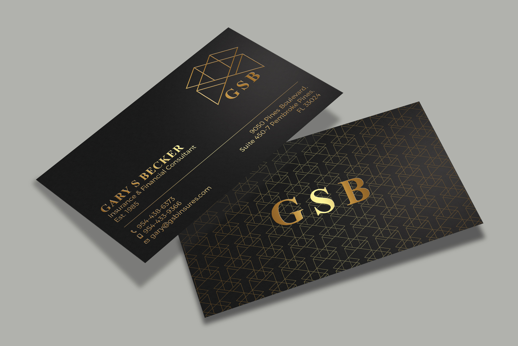 Design de Carte de Visite par Tripti Ranjan Gain pour "Gary S. Becker, Inc." | Design #26134085