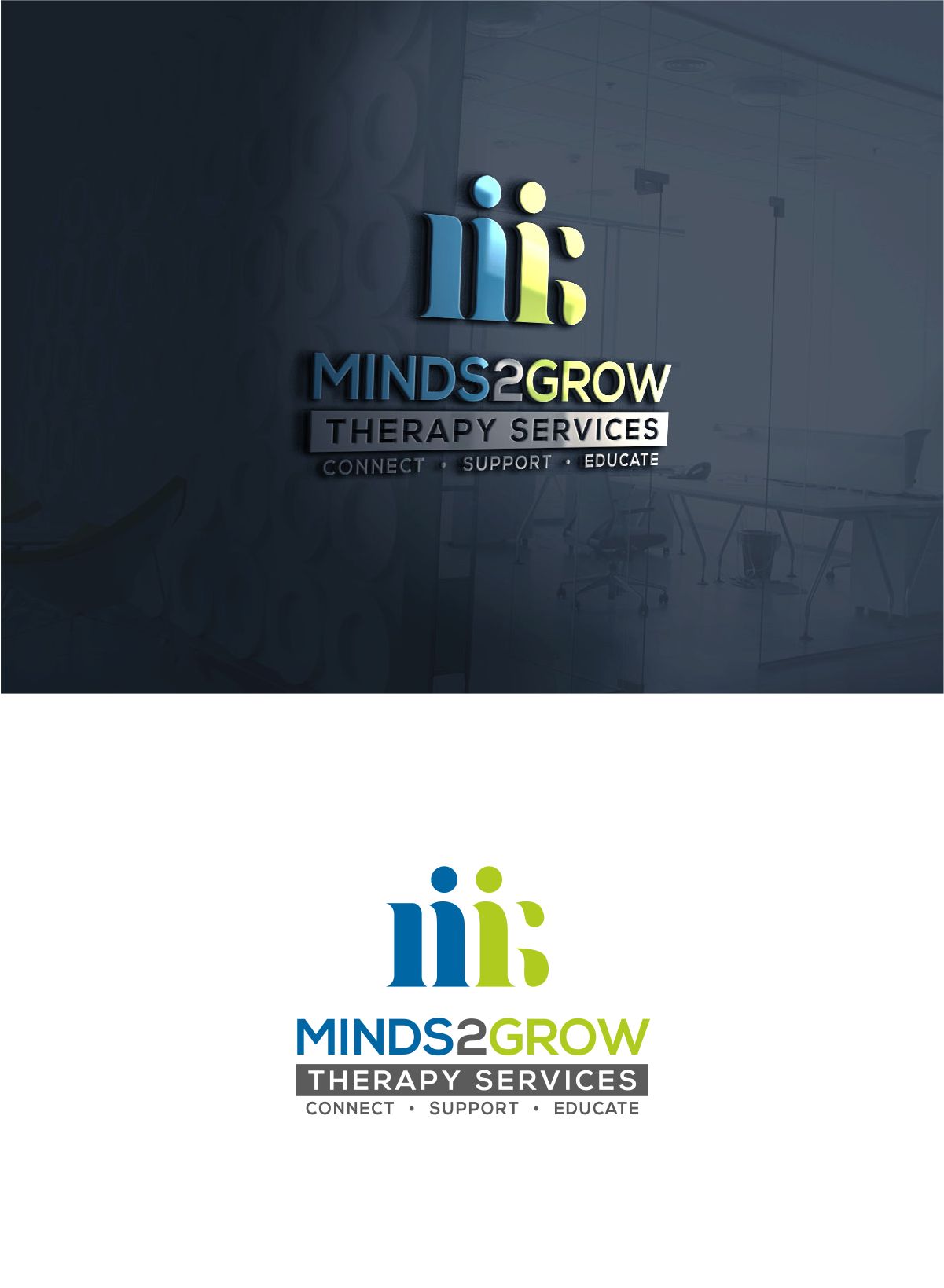 Logo Design by Dave Paresh for Minds2Grow | Design #26125153