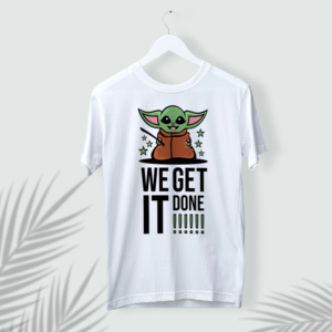 We get IT done!  - Design for an IT department with a twist! | Diseño de Camiseta por Angkasa Official