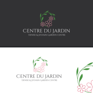 Centre du Jardin Denise & Sylvain Garden Centre | Logo Design by FourtuneDesign