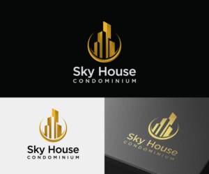 Sky House Condominium | Logo Design by anico