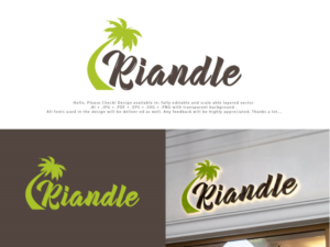 Logo Design by Pro_DesignMaster for RIANDLE | Design: #26129816
