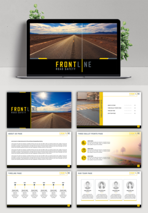 PowerPoint Design by SAI DESIGNS for Frontline Road Safety | Design: #26160997