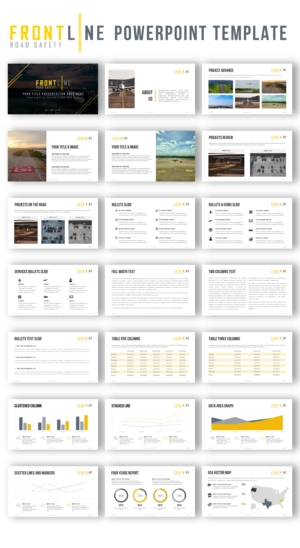 PowerPoint Design by joseborgesbarboza 2 for Frontline Road Safety | Design: #26136624