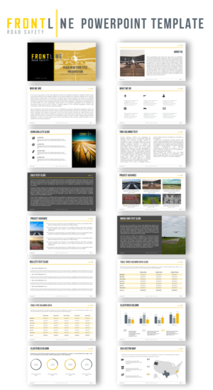 Diseño de PowerPoint por joseborgesbarboza 2 para Frontline Road Safety | Diseño #26145050