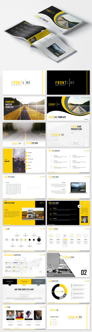 Frontline PowerPoint Design Project | PowerPoint Design by Luvinda